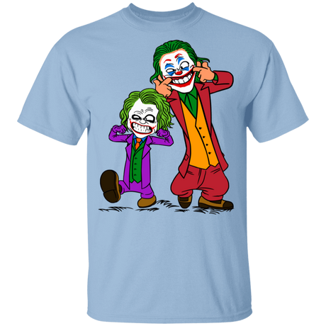 T-Shirts Light Blue / YXS Double Joke Youth T-Shirt