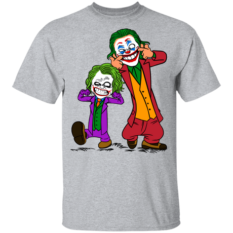 T-Shirts Sport Grey / YXS Double Joke Youth T-Shirt