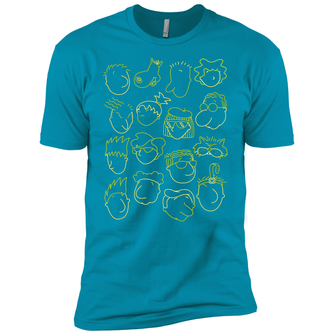T-Shirts Turquoise / YXS DOUG Boys Premium T-Shirt