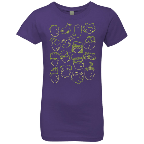 T-Shirts Purple Rush / YXS DOUG Girls Premium T-Shirt