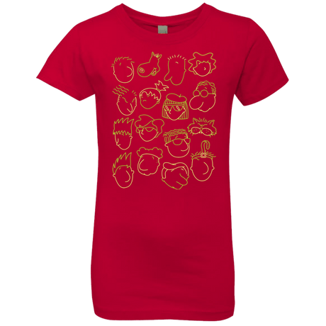 T-Shirts Red / YXS DOUG Girls Premium T-Shirt