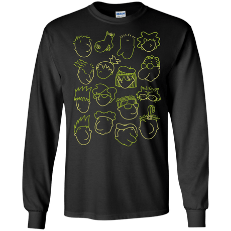 T-Shirts Black / S DOUG Men's Long Sleeve T-Shirt