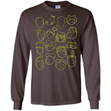 T-Shirts Dark Chocolate / S DOUG Men's Long Sleeve T-Shirt