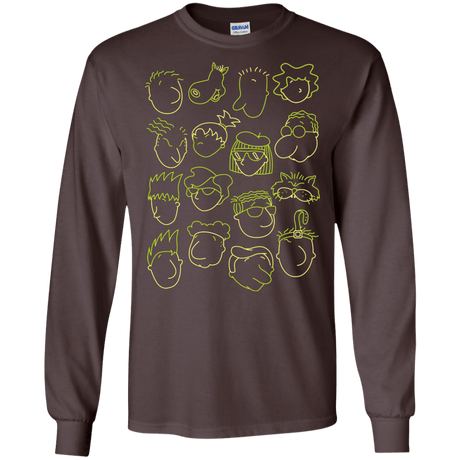 T-Shirts Dark Chocolate / S DOUG Men's Long Sleeve T-Shirt