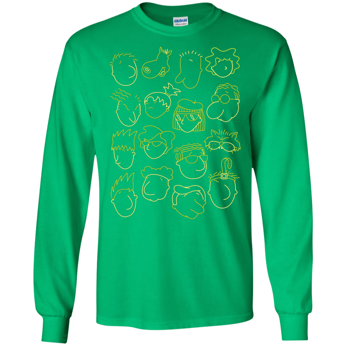 T-Shirts Irish Green / S DOUG Men's Long Sleeve T-Shirt