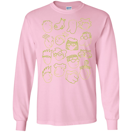 T-Shirts Light Pink / S DOUG Men's Long Sleeve T-Shirt