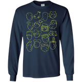 T-Shirts Navy / S DOUG Men's Long Sleeve T-Shirt