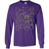 T-Shirts Purple / S DOUG Men's Long Sleeve T-Shirt