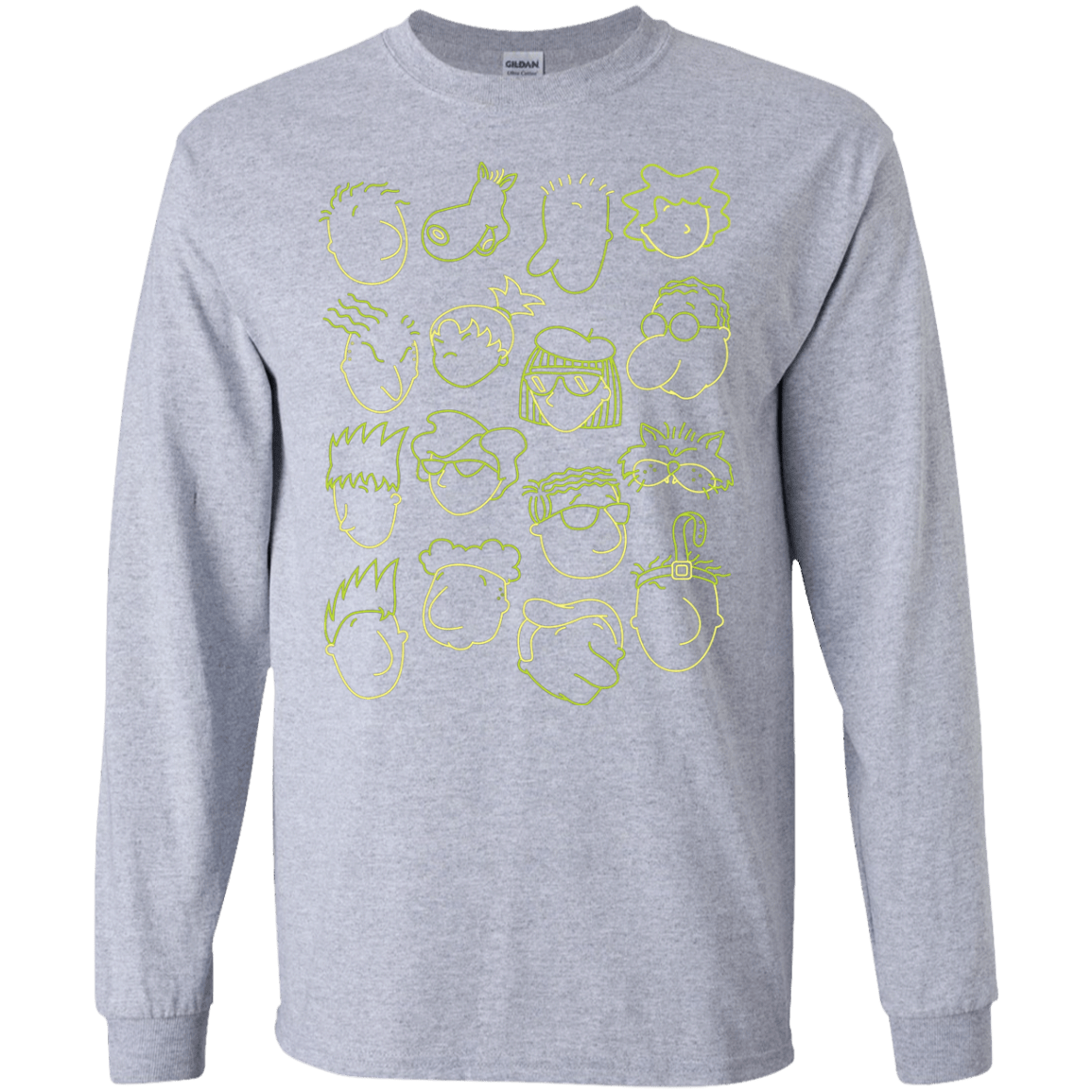 T-Shirts Sport Grey / S DOUG Men's Long Sleeve T-Shirt