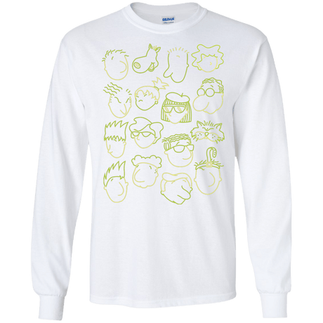 T-Shirts White / S DOUG Men's Long Sleeve T-Shirt