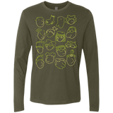 T-Shirts Military Green / S DOUG Men's Premium Long Sleeve
