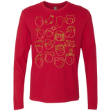 T-Shirts Red / S DOUG Men's Premium Long Sleeve