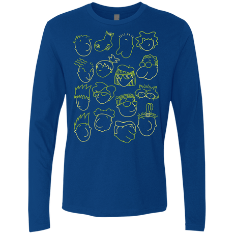 T-Shirts Royal / S DOUG Men's Premium Long Sleeve