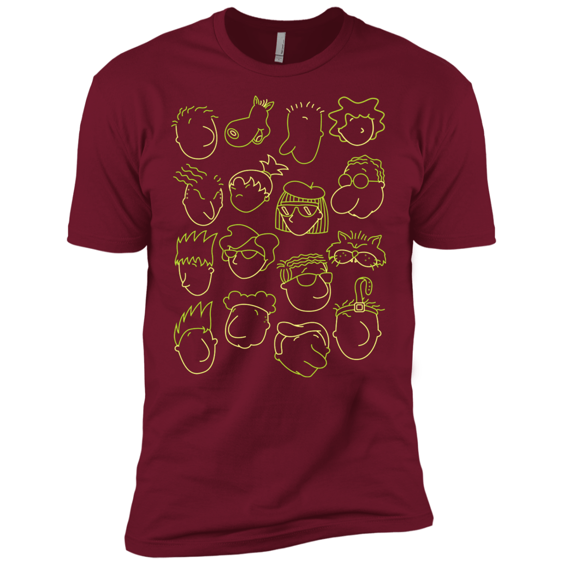 T-Shirts Cardinal / X-Small DOUG Men's Premium T-Shirt