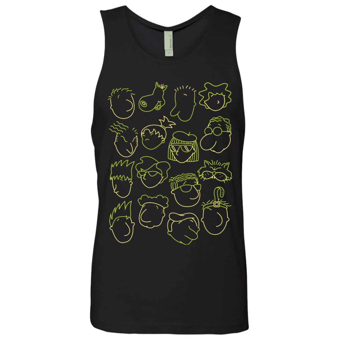 T-Shirts Black / S DOUG Men's Premium Tank Top