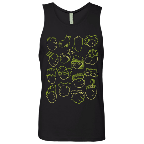 T-Shirts Black / S DOUG Men's Premium Tank Top