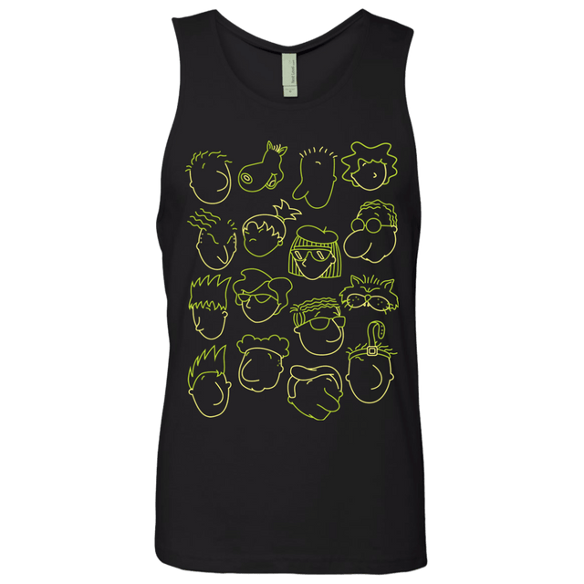 T-Shirts Black / S DOUG Men's Premium Tank Top