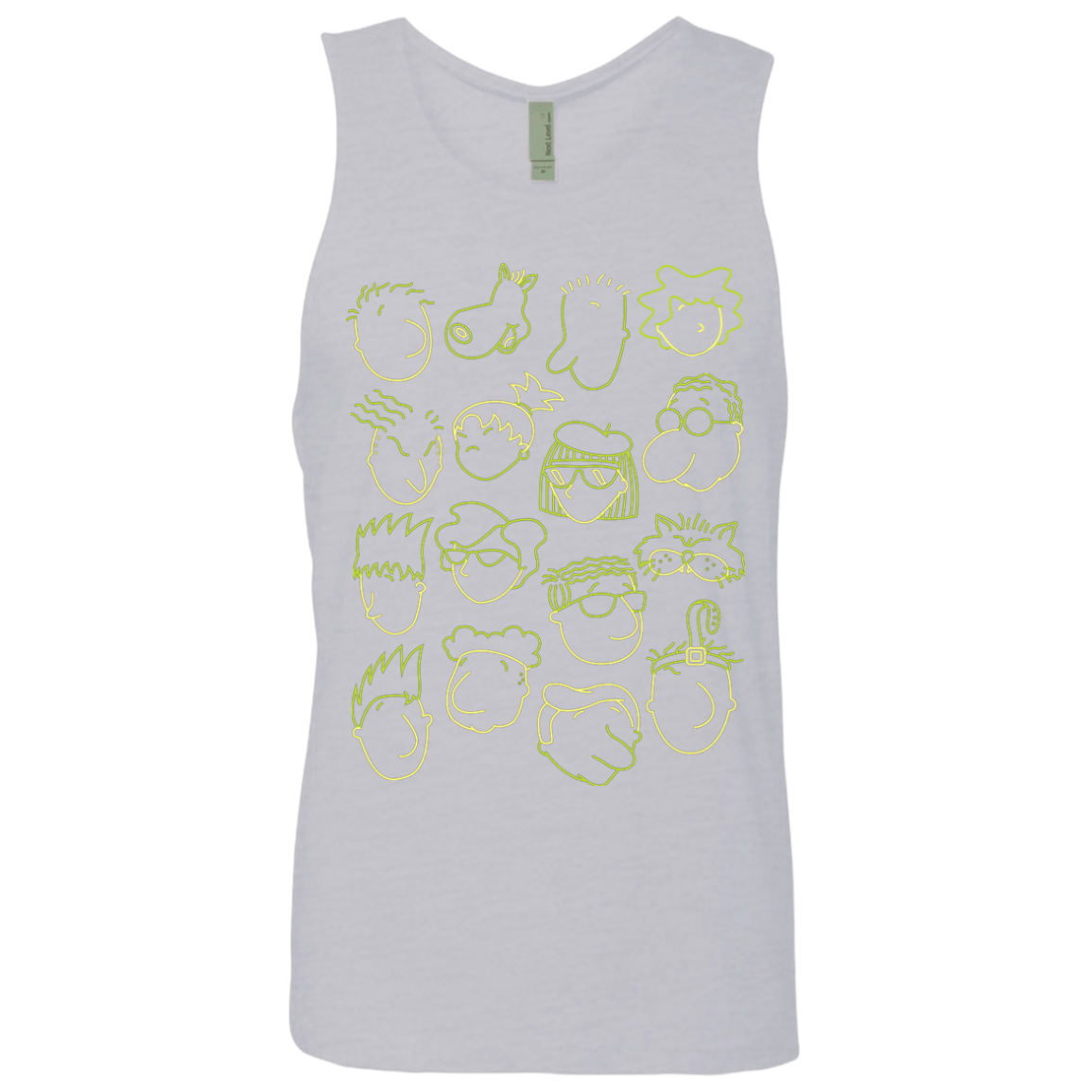 T-Shirts Heather Grey / S DOUG Men's Premium Tank Top