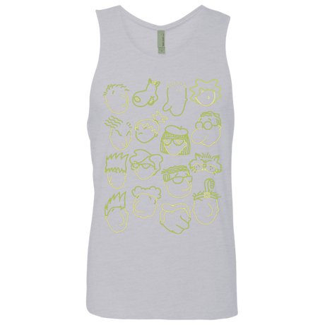 T-Shirts Heather Grey / S DOUG Men's Premium Tank Top