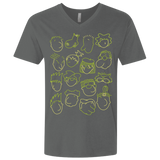 T-Shirts Heavy Metal / X-Small DOUG Men's Premium V-Neck