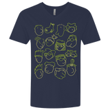 T-Shirts Midnight Navy / X-Small DOUG Men's Premium V-Neck