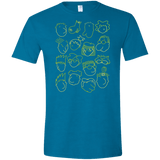 T-Shirts Antique Sapphire / S DOUG Men's Semi-Fitted Softstyle