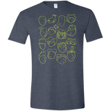 T-Shirts Heather Navy / S DOUG Men's Semi-Fitted Softstyle