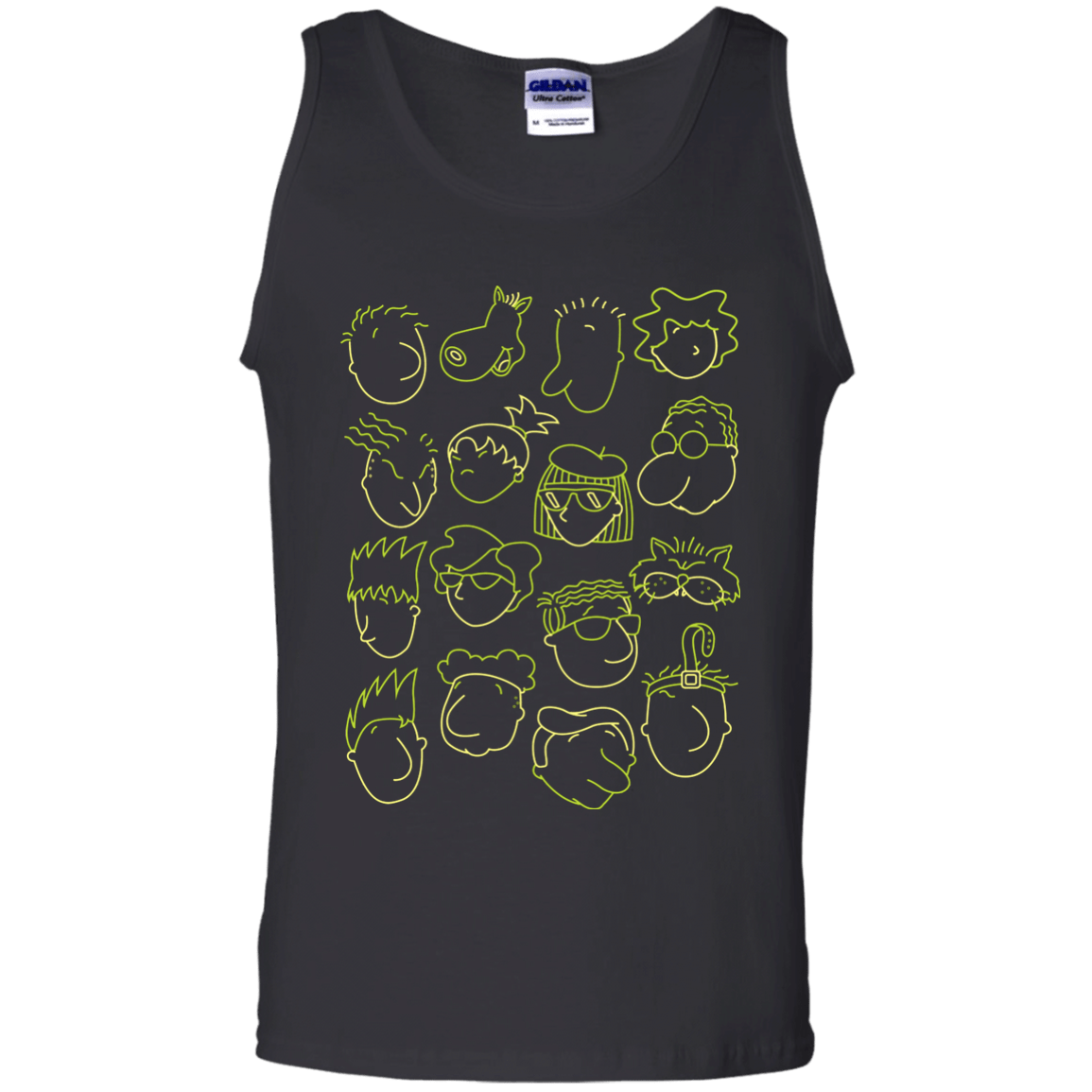 T-Shirts Black / S DOUG Men's Tank Top