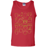T-Shirts Red / S DOUG Men's Tank Top