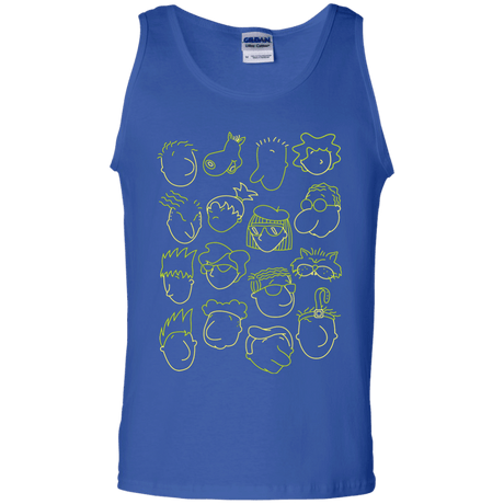 T-Shirts Royal / S DOUG Men's Tank Top