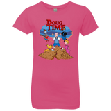 T-Shirts Hot Pink / YXS Doug Time Girls Premium T-Shirt