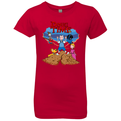 T-Shirts Red / YXS Doug Time Girls Premium T-Shirt