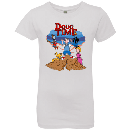 T-Shirts White / YXS Doug Time Girls Premium T-Shirt