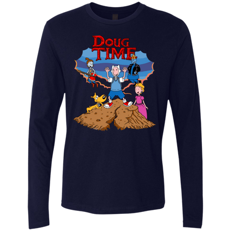 T-Shirts Midnight Navy / Small Doug Time Men's Premium Long Sleeve