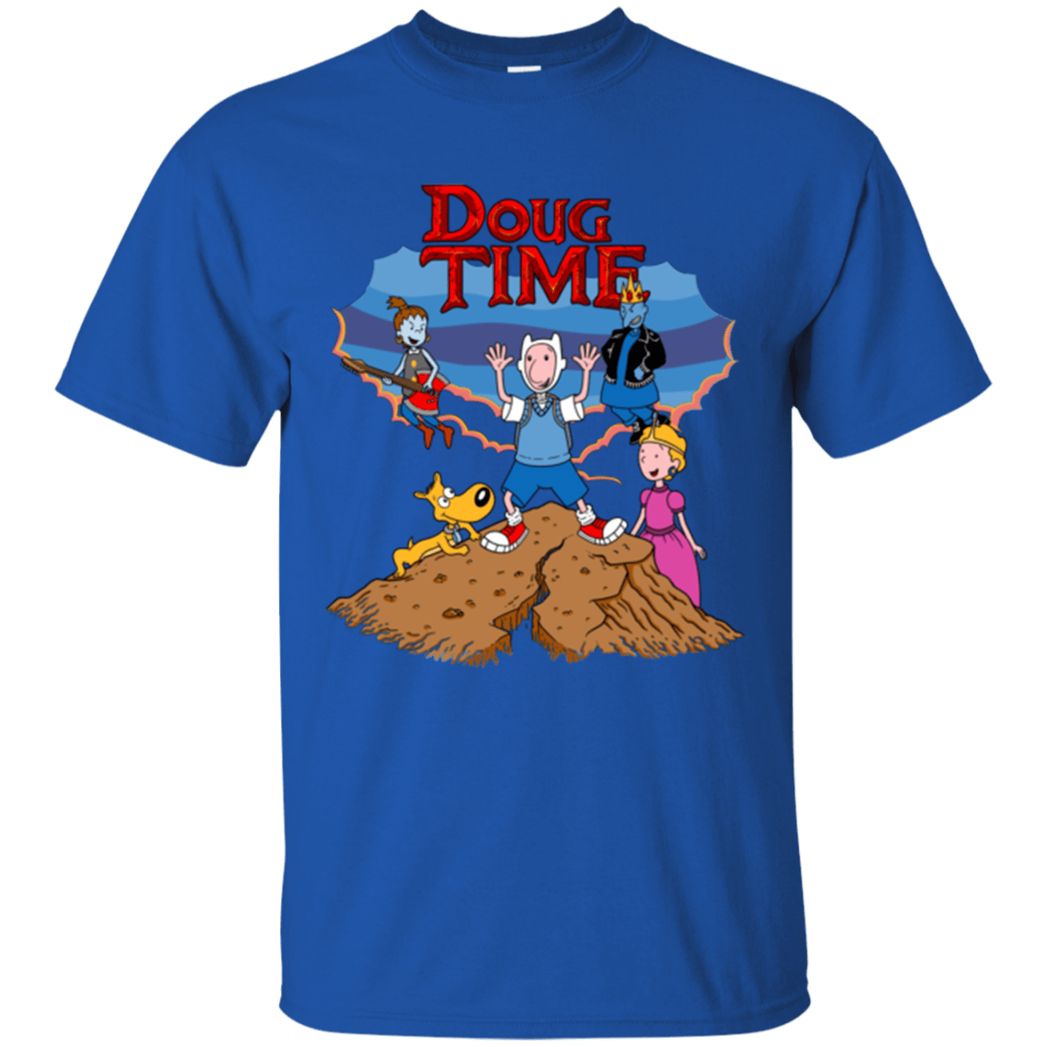 T-Shirts Royal / Small Doug Time T-Shirt