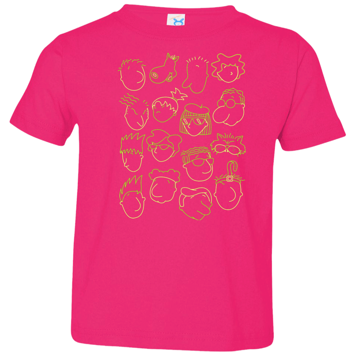 T-Shirts Hot Pink / 2T DOUG Toddler Premium T-Shirt