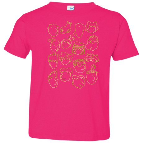 T-Shirts Hot Pink / 2T DOUG Toddler Premium T-Shirt