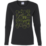 T-Shirts Black / S DOUG Women's Long Sleeve T-Shirt