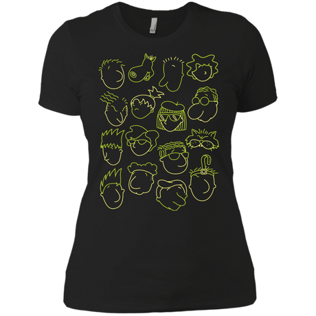 T-Shirts Black / X-Small DOUG Women's Premium T-Shirt