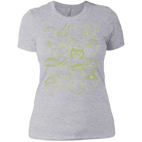T-Shirts Heather Grey / X-Small DOUG Women's Premium T-Shirt