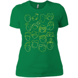 T-Shirts Kelly Green / X-Small DOUG Women's Premium T-Shirt