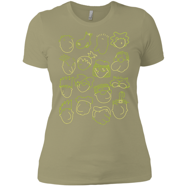 T-Shirts Light Olive / X-Small DOUG Women's Premium T-Shirt