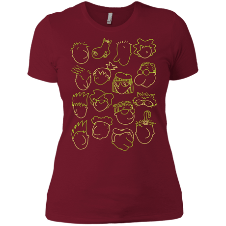 T-Shirts Scarlet / X-Small DOUG Women's Premium T-Shirt