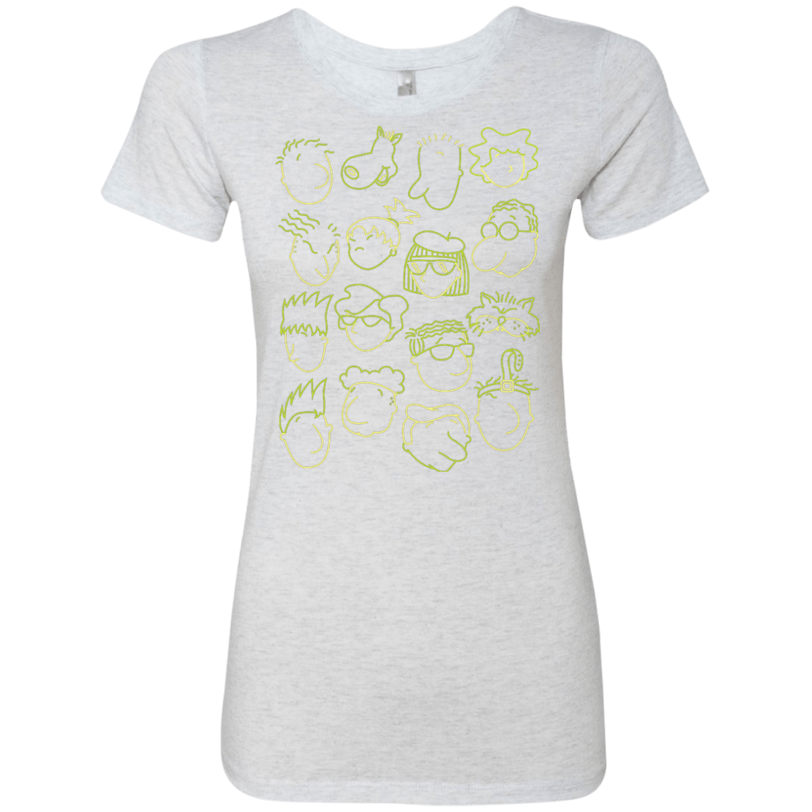 T-Shirts Heather White / S DOUG Women's Triblend T-Shirt