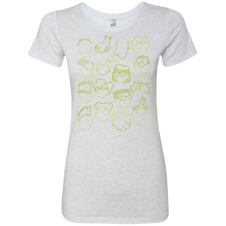 T-Shirts Heather White / S DOUG Women's Triblend T-Shirt