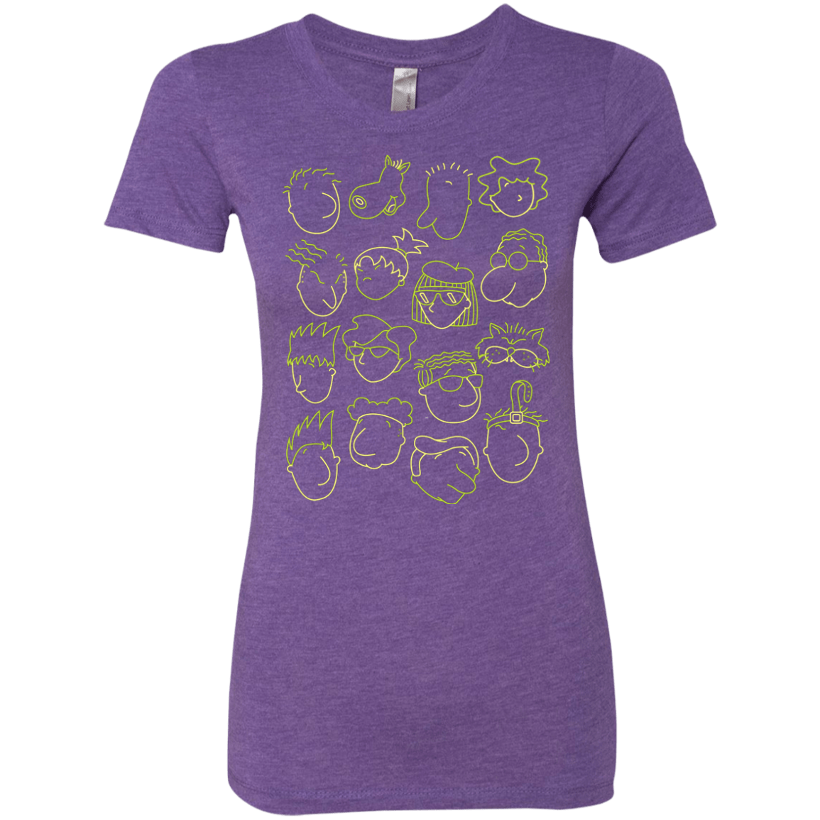 T-Shirts Purple Rush / S DOUG Women's Triblend T-Shirt