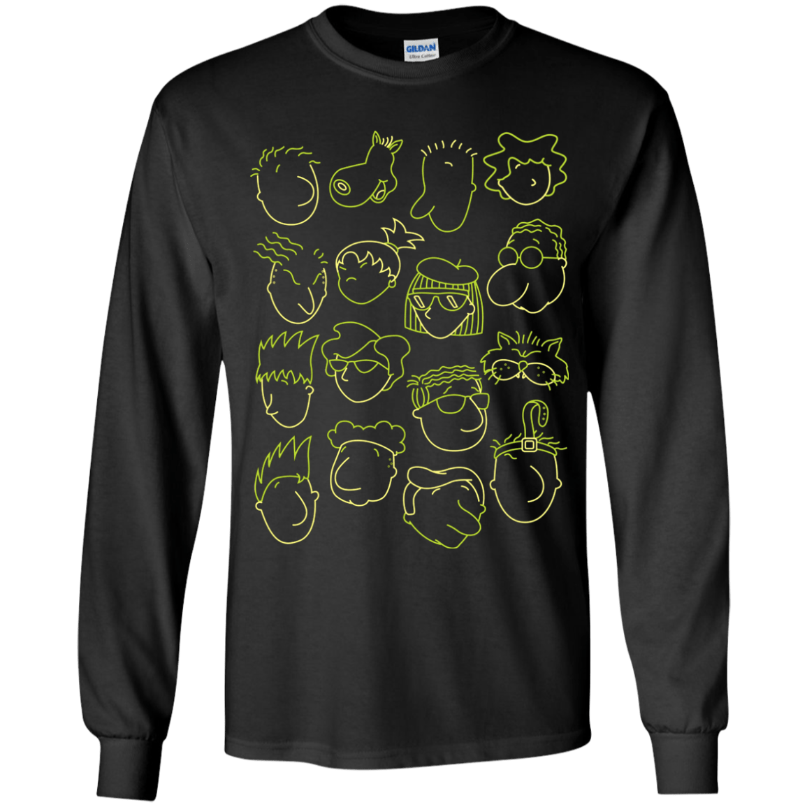 T-Shirts Black / YS DOUG Youth Long Sleeve T-Shirt