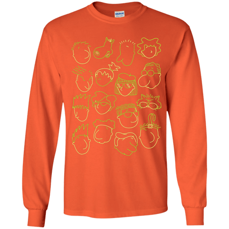 T-Shirts Orange / YS DOUG Youth Long Sleeve T-Shirt