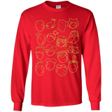 T-Shirts Red / YS DOUG Youth Long Sleeve T-Shirt