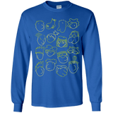 T-Shirts Royal / YS DOUG Youth Long Sleeve T-Shirt